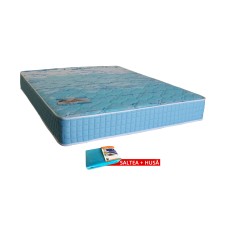 Set Saltea Memory Foam Saltex 900x1900 + Husa cu elastic
